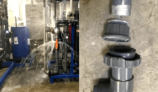 Schäden durch Druckstöße