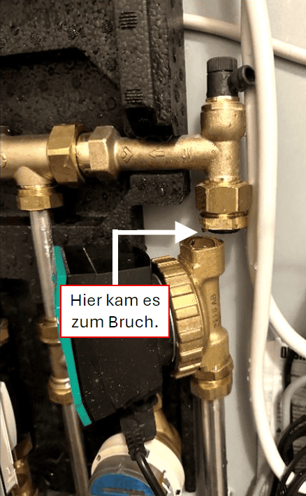 Bruch an einer Verschraubung durch Spannungsrisskorrosion